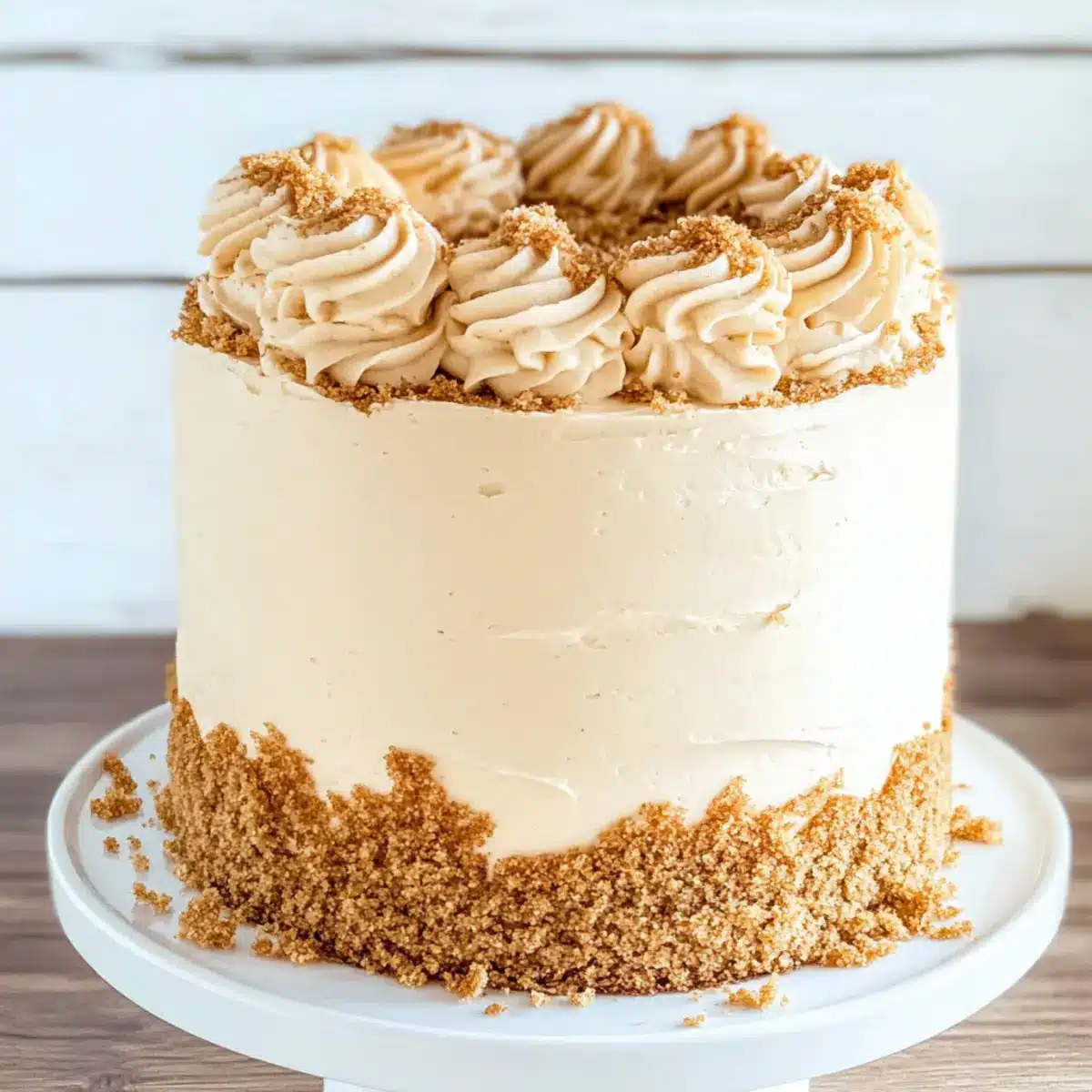 Biscoff Cake (Cookie Butter Cake)