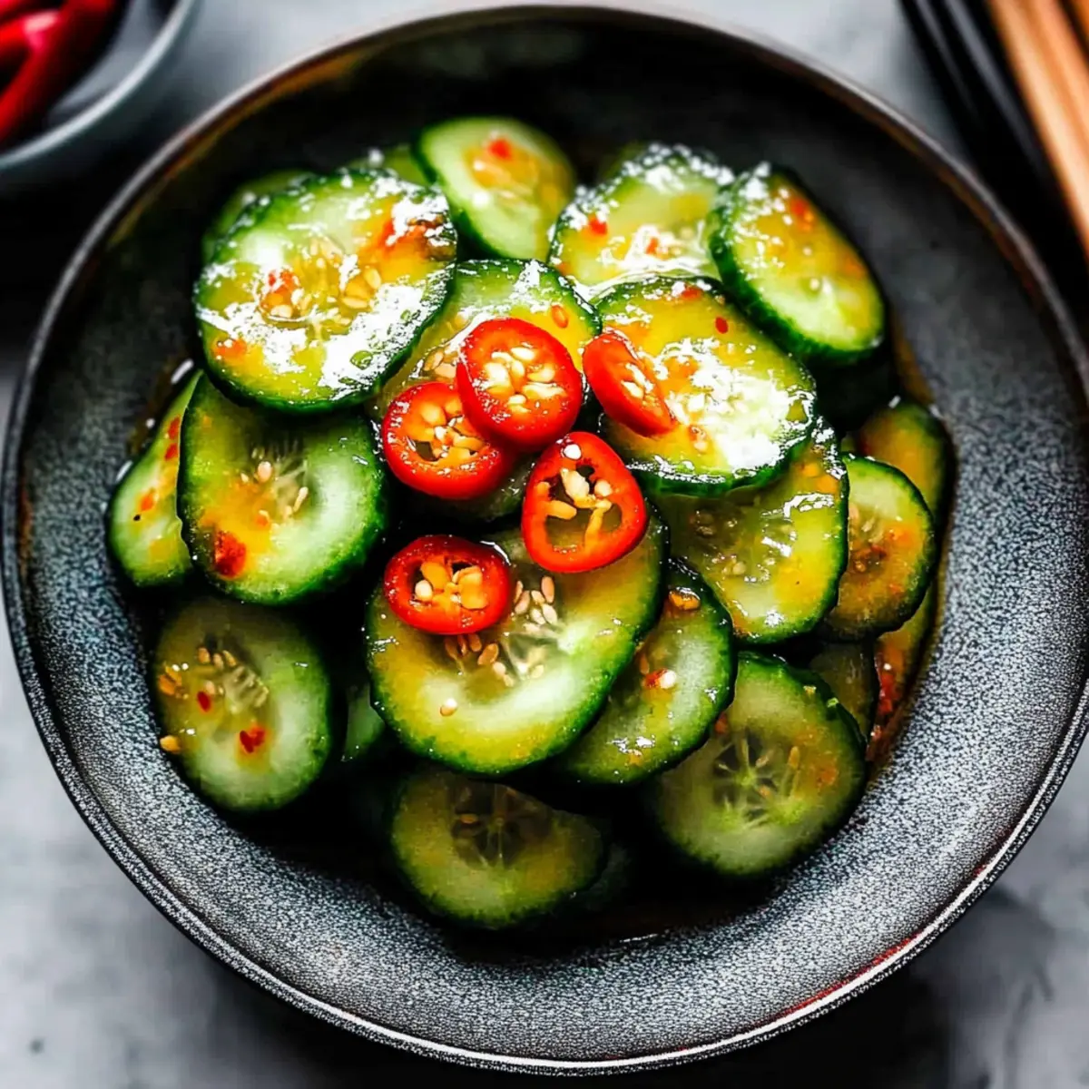 Din Tai Fung Cucumber Salad
